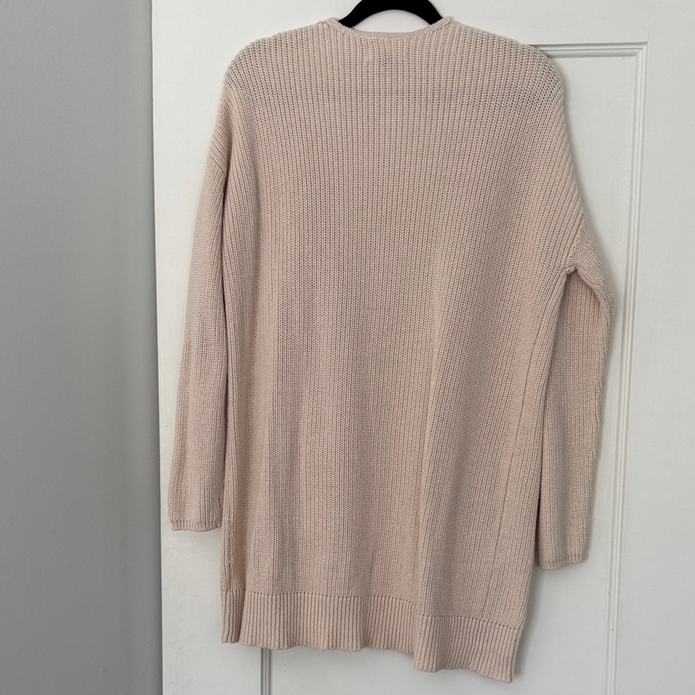 Universal Thread Women's Cream Open-Front Sweater - image 3